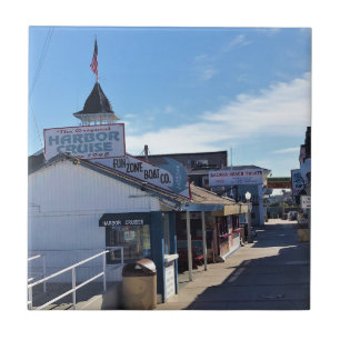 Balboa Fun Zone, Newport Beach, California Ceramic Tile