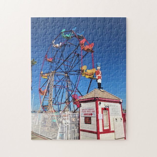 Balboa Fun Zone, Newport Beach, California Jigsaw Puzzle (Vertical)