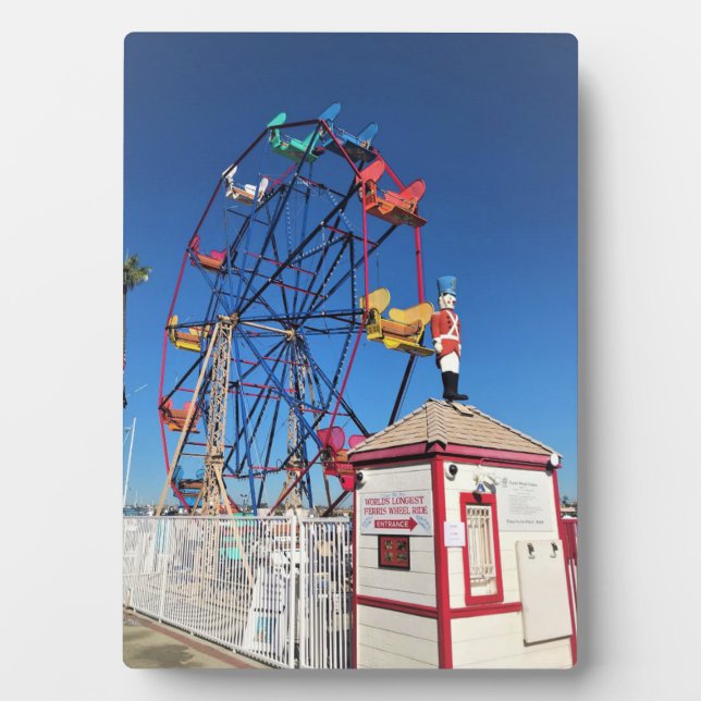 Balboa Fun Zone, Newport Beach, California Plaque (Front)