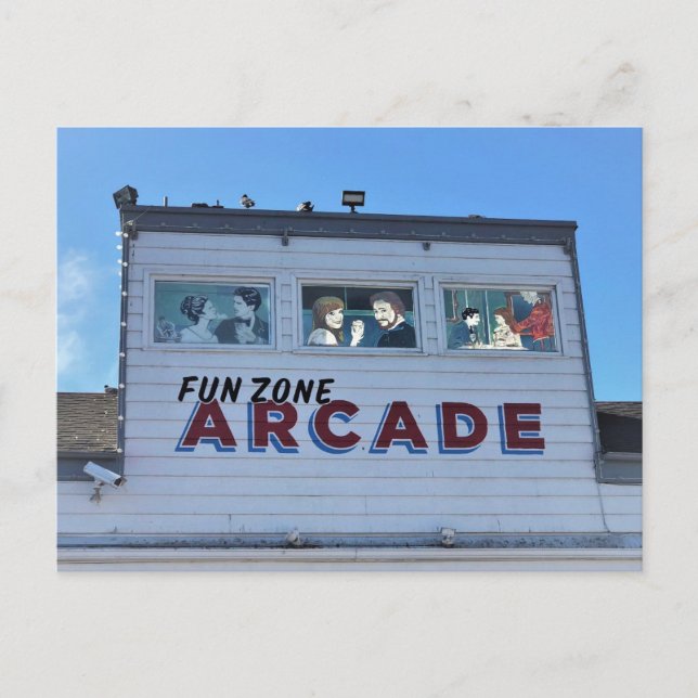 Balboa Fun Zone, Newport Beach, California Postcard (Front)