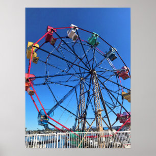 Balboa Fun Zone, Newport Beach, California Poster