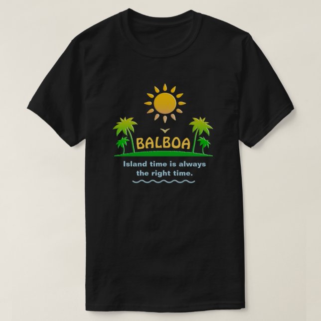 Balboa Island, CA T-Shirt (Design Front)