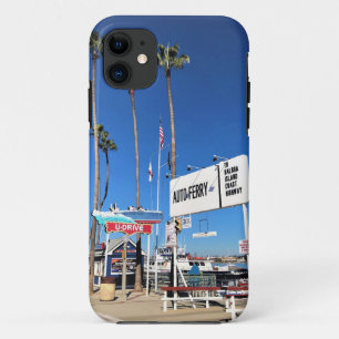 Balboa Island Ferry, Newport Beach, California iPhone 11 Case