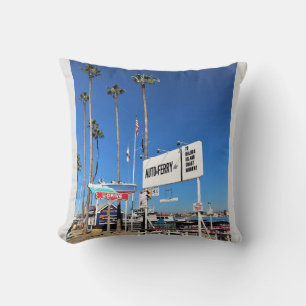 Balboa Island Ferry, Newport Beach, California Cushion