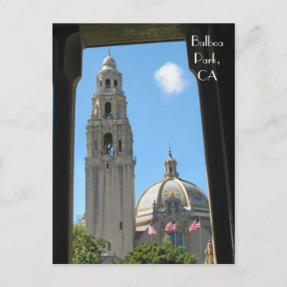 Balboa Park, CA Postcard