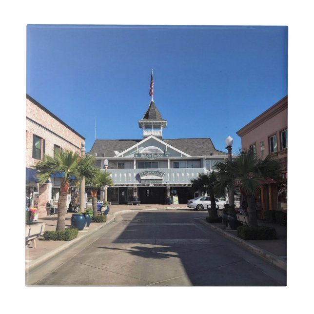 Balboa Pavillion, Newport Beach, California Ceramic Tile (Front)