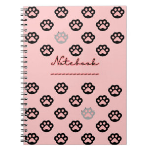 Balck Cat Paws notebooks