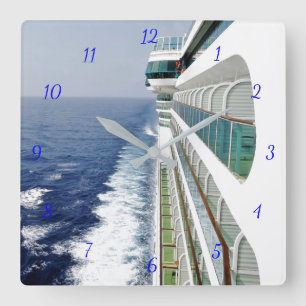 Balcony Row Time Square Wall Clock