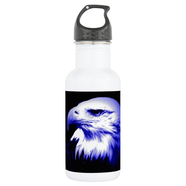 Bald American Eagle 532 Ml Water Bottle (Front)