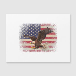 Bald Eagle 4th of July Christmas Gift American Fla