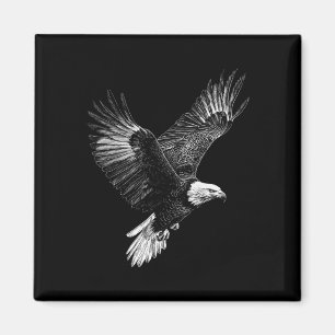 Bald Eagle 4th Of July Men Women Kids Patriotic Ea Magnet