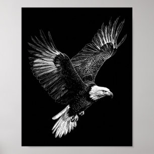 Bald Eagle 4th Of July Men Women Kids Patriotic Ea Poster