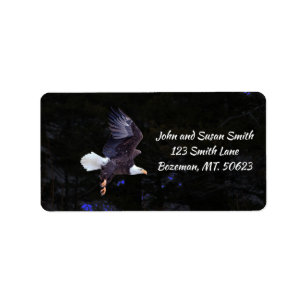 Bald Eagle Address Label