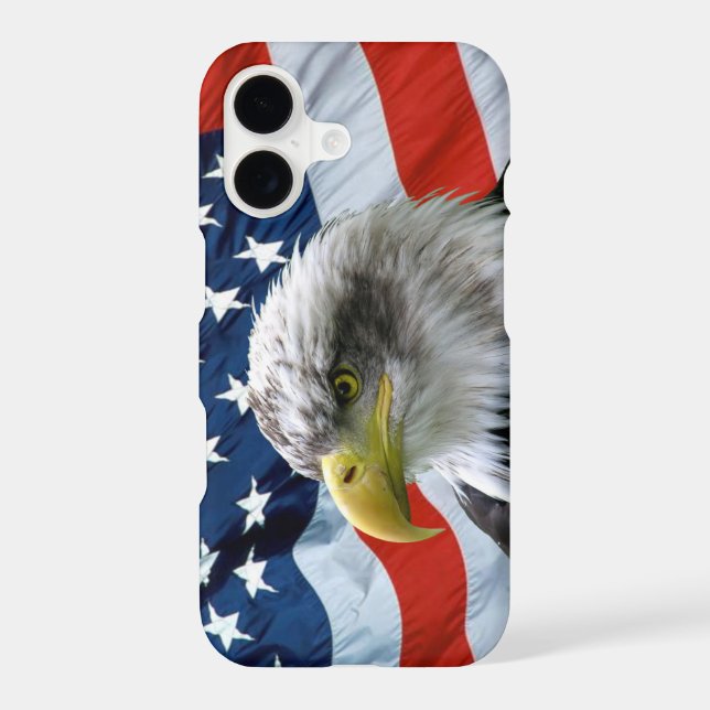 Bald Eagle American Flag (Back)