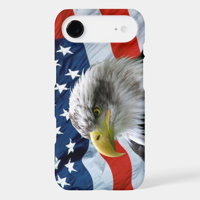 Bald Eagle American Flag Case-Mate Samsung Galaxy Case (Back)