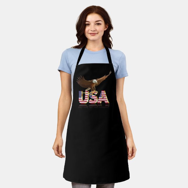 Bald Eagle Apron (Worn)