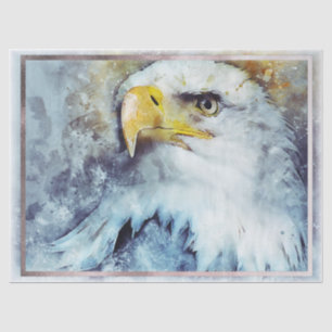 Bald Eagle Artwork Decoupage Tissue Paper