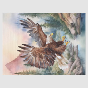 Bald Eagle Artwork Decoupage Tissue Paper