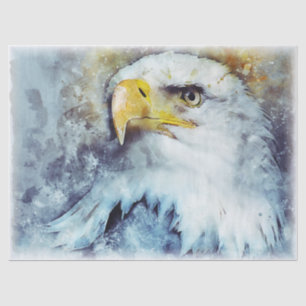 Bald Eagle Artwork Decoupage Tissue Paper