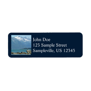 Bald Eagle at Skagway Alaska Return Address Label