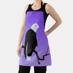 Bald Eagle at Sunset  - Original Wildlife Art Apron