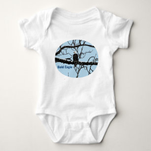 Bald Eagle Baby Bodysuit