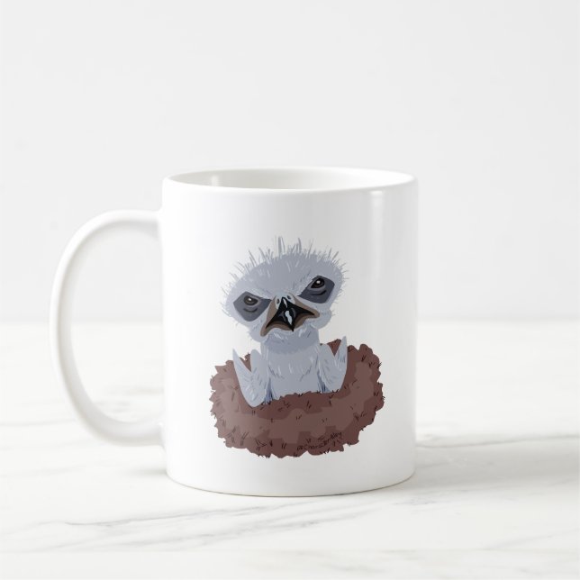 Bald Eagle Baby Coffee Mug (Left)