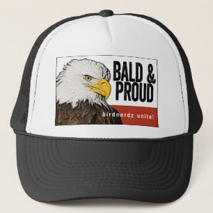 Bald Eagle "Bald & Proud" Trucker Hat