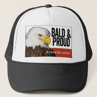 Bald Eagle "Bald & Proud" Trucker Hat