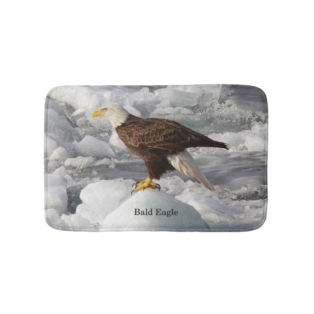 Bald Eagle bathmat (Front)