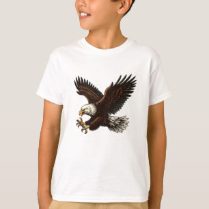 Bald Eagle bird Kids Basic T-Shirt