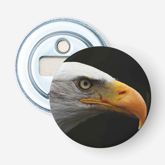 Bald Eagle bocnm Bottle Opener (Front)