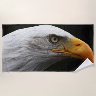 Bald Eagle btcna Beach Towel