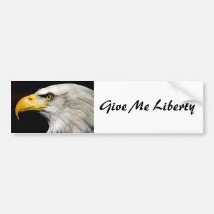Bald Eagle Bumper Sticker
