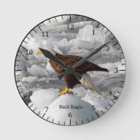 Bald Eagle clock