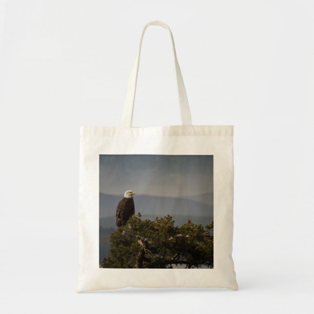 Bald Eagle Cloth Bag (Front)