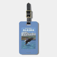 Bald Eagle Diving - Katmai, Alaska