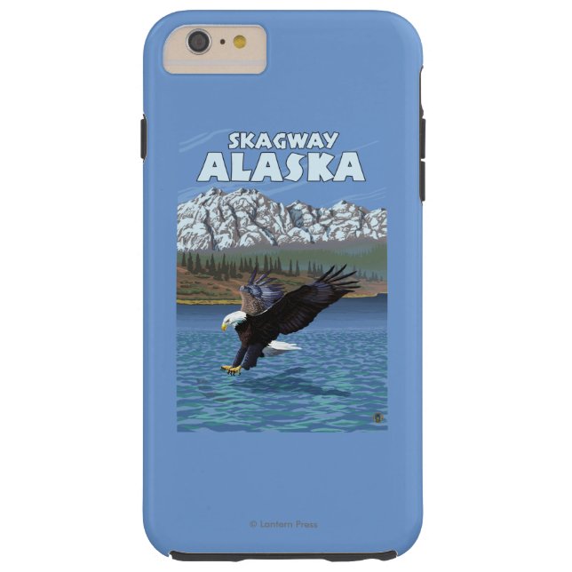 Bald Eagle Diving - Skagway, Alaska Case-Mate iPhone Case (Back)