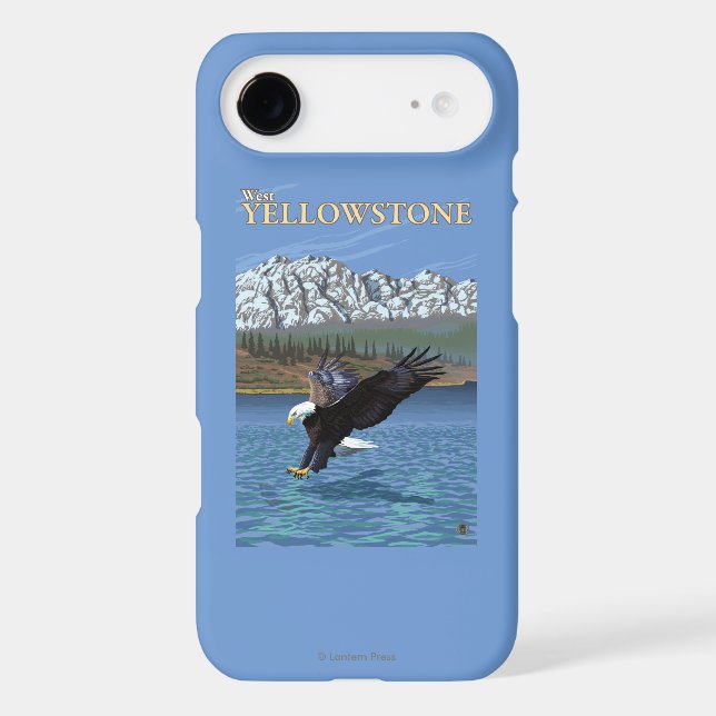 Bald Eagle Diving - West Yellowstone, MT Case-Mate iPhone Case (Back)