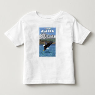 Bald Eagle Diving - Yukon, Alaska Toddler T-Shirt