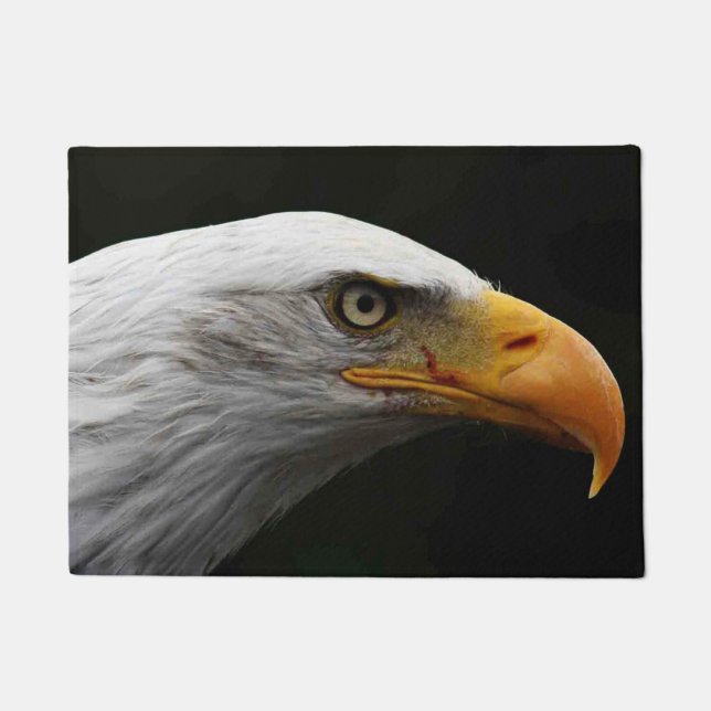 Bald Eagle dmcnm Doormat (Front)