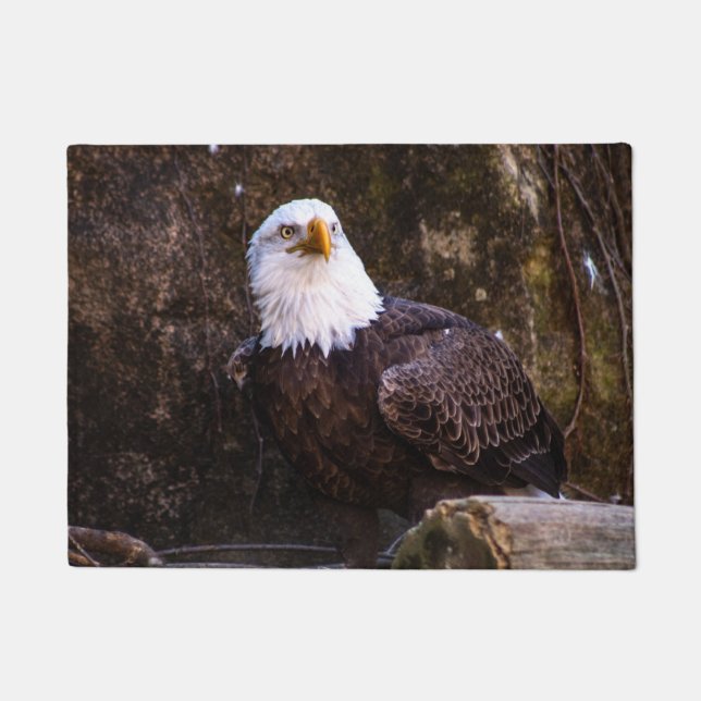 Bald Eagle Doormat (Front)