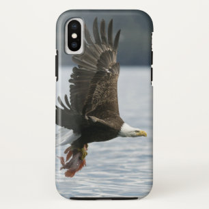 Bald Eagle Fish Retrieval iPhone XS Case