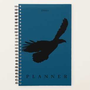 Bald Eagle Flying Planner Custom Colours and Year