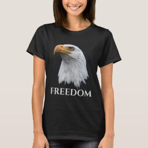 Bald Eagle Freedom customisable T-Shirt