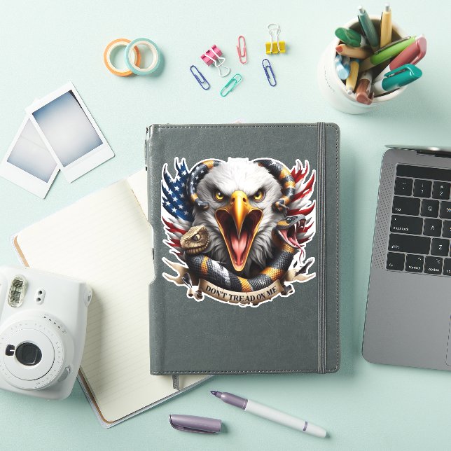 Bald Eagle Gadsden Snake Combo2 (iPad Cover)