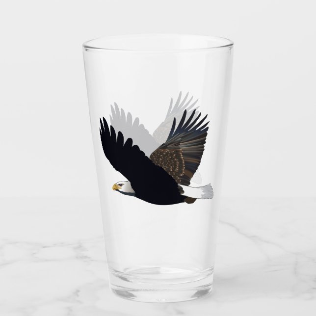 Bald Eagle Glass (Front)