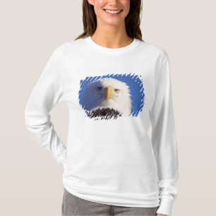 bald eagle, Haliaeetus leucocephalus, head shot, T-Shirt