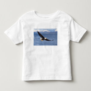 bald eagle, Haliaeetus leucocephalus, in flight 4 Toddler T-Shirt