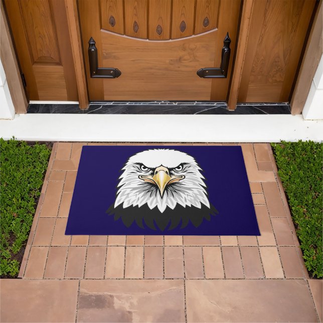 Bald eagle head doormat (Outdoor)